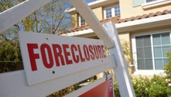 Foreclosure sign